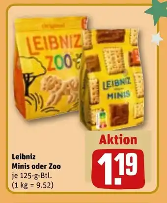 REWE LEIBNIZ Minis oder zoo tilbud