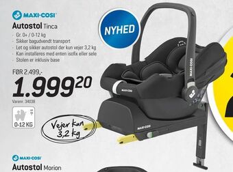 Thansen Autostol tilbud
