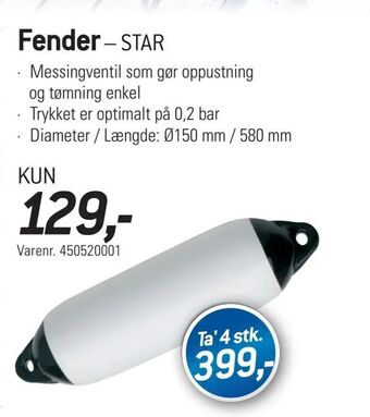 Thansen Fender tilbud