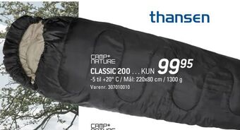 Thansen Classic 200 tilbud
