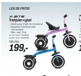 Thansen Trehjulet cykel tilbud