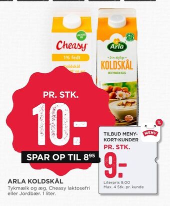 MENY Arla koldskål tilbud
