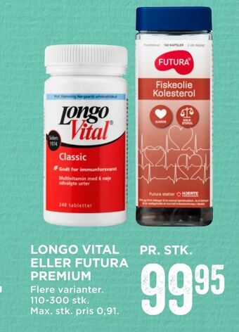 Longo vital eller futura premium
