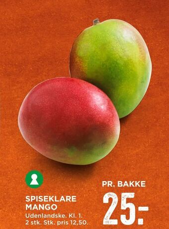 MENY Spiseklare mango tilbud