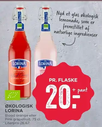 MENY Økologisk lorina tilbud