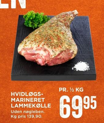 MENY Hvidløgsmarineret lammekølle tilbud