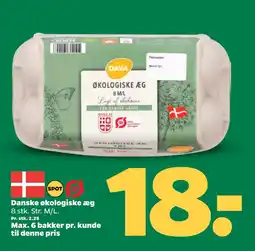 Netto Danske økologiske æg tilbud