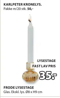 JYSK FRODE LYSESTAGE tilbud