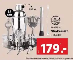 Lidl ERNESTO Shakersæt tilbud