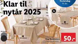 Lidl LIVARNO HOME Dug/Bordløbere tilbud