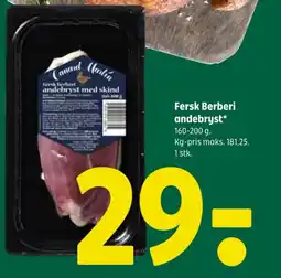 Coop 365 Fersk berberi andebryst tilbud