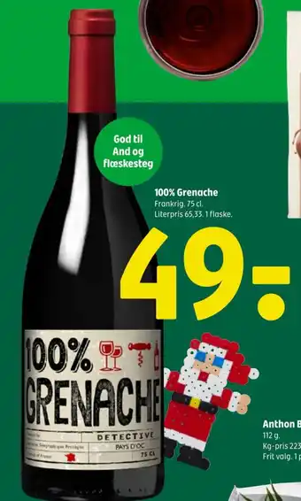 Coop 365 100% Grenache tilbud