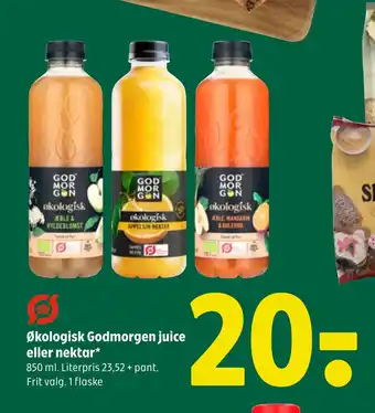 Coop 365 Økologisk Godmorgen juice eller nektar tilbud