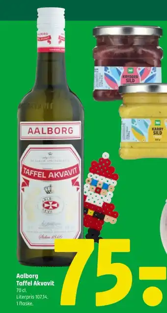 Coop 365 AALBORG Taffel akvavit tilbud