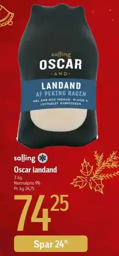 Føtex SALLING Oscar landand tilbud