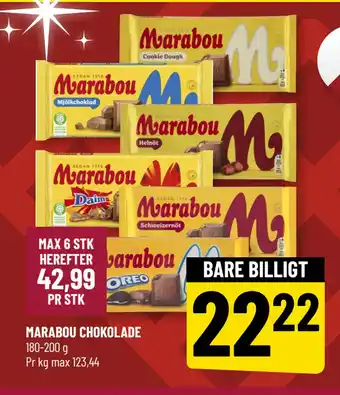 Løvbjerg MARABOU CHOKOLADE tilbud