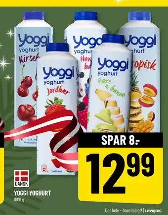 Løvbjerg YOGGI YOGHURT tilbud