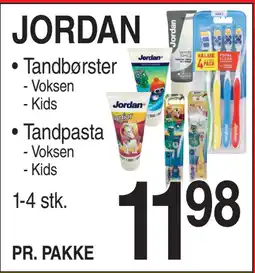 ABC Lavpris JORDAN tilbud