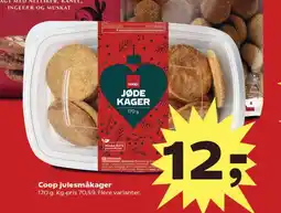 Kvickly Coop julesmåkager tilbud