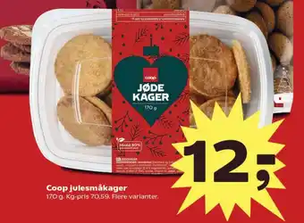 SuperBrugsen Coop julesmåkager tilbud