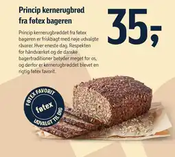 Føtex Princip kernerugbrød fra føtex bageren tilbud