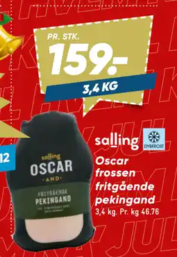 Bilka Oscar frossen fritgående pekingand tilbud