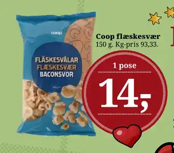 Dagli'Brugsen Coop flæskesvær tilbud