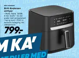 Bilka Britt Andersen airfryer tilbud