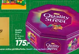 Bilka Quality Street tilbud