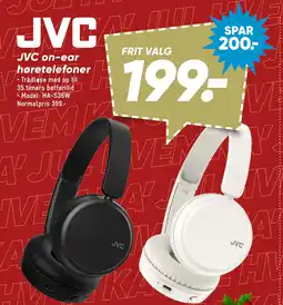 Bilka JVC on-ear høretelefoner tilbud