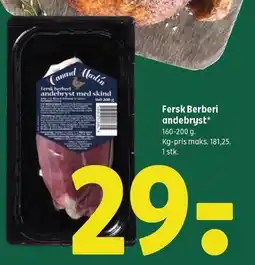 Coop 365 CANARD MARTÍN Fersk Berberi andebryst tilbud