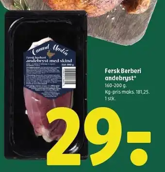 Coop 365 CANARD MARTÍN Fersk Berberi andebryst tilbud