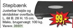Harald Nyborg Stepbænk tilbud