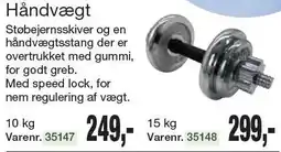 Harald Nyborg Håndvægt tilbud