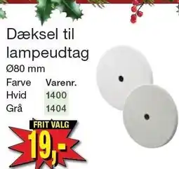 Harald Nyborg Dæksel til lampeudtag tilbud