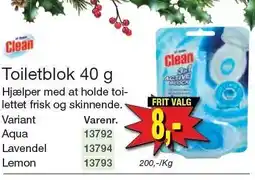 Harald Nyborg Toiletblok 40 g tilbud