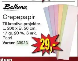 Harald Nyborg Crepepapir tilbud