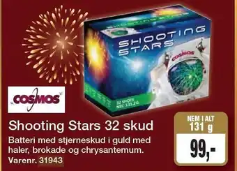 Harald Nyborg Shooting Stars 32 skud tilbud