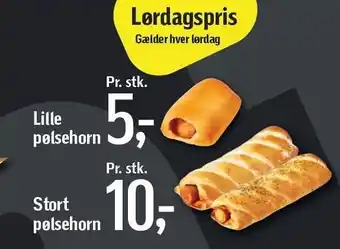 Føtex Lille eller Stort pølsehorn tilbud