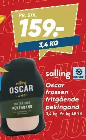 Bilka SALLING Oscar frossen fritgående pekingand tilbud