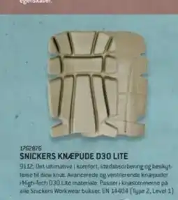 XL-BYG Snickers knæpude d30 lite tilbud