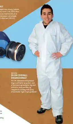 XL-BYG Ox-on coverall engangsdragt tilbud