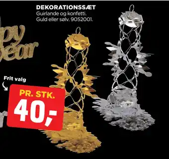 jem & fix DEKORATIONSSÆT tilbud