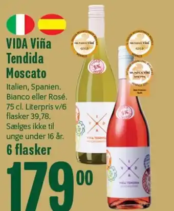 Min Købmand VIDA Viña Tendida Moscato tilbud