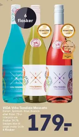 SPAR VIDA Viña Tendida Moscato tilbud