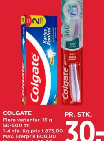 MENY Colgate tilbud