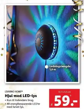 Lidl LIVARNO HOME Hjul med LED-lys tilbud