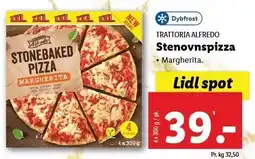 Lidl TRATTORIA ALFREDO Stenovnspizza tilbud