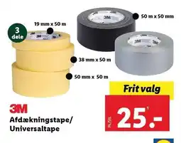 Lidl 3M Afdækningstape/Universaltape tilbud