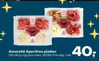 Kvickly Amoretti Aperitivo platter tilbud